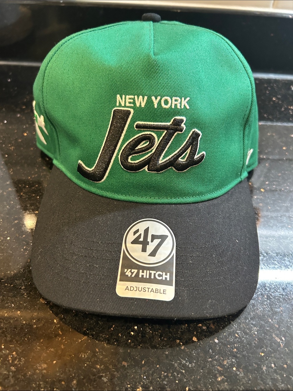 '47 Brand New York Jets Green legacy SnapBack adjustable hat w/Black brim. NEW
